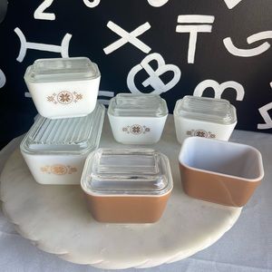 Vintage Town & Country PYREX- Bundle (5)501s (1) 502